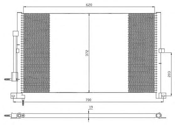 Aire acondicionado capacitor NRF 35365 precio, desde 67,77 EUR