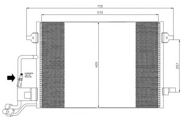 Comprar 35359 NRF Condensador de aire acondicionado