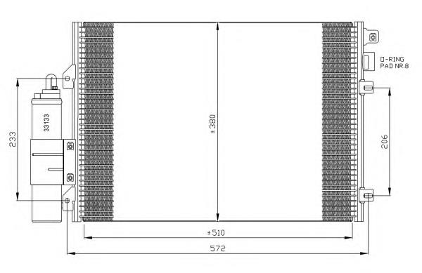 Aire acondicionado capacitor NRF 35430 precio, desde 52,23 EUR