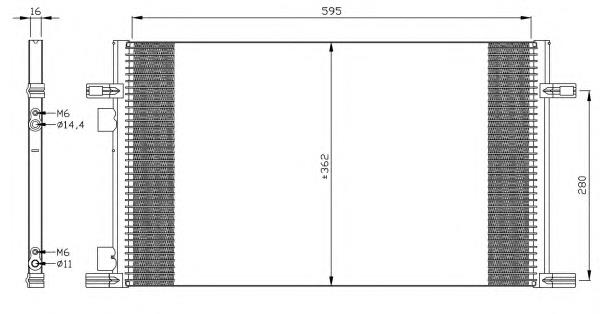 Aire acondicionado capacitor NRF 35298 precio, desde 65,23 EUR