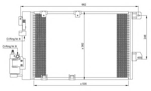 Aire acondicionado capacitor NRF 35301 precio, desde 95,67 EUR