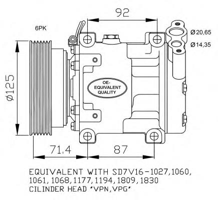 Comprar 32742 NRF Compresor de aire acondicionado coche