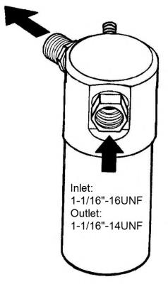 Receptor-secador del aire acondicionado 33034 NRF