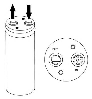 Receptor-secador del aire acondicionado 33207 NRF