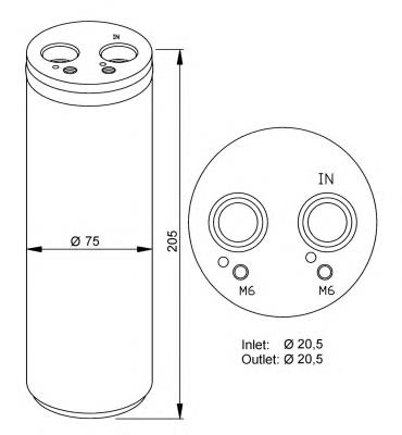 Comprar 33205 NRF Filtro secador de aire acondicionado