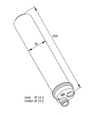 Comprar 33297 NRF Filtro secador de aire acondicionado