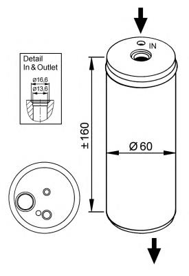 Comprar 33114 NRF Filtro secador de aire acondicionado
