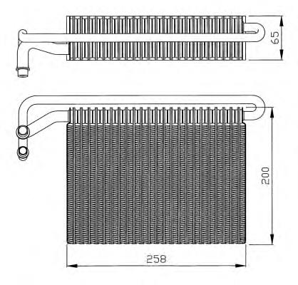 Evaporador de aire acondicionado NRF 36096 precio, desde 82,60 EUR