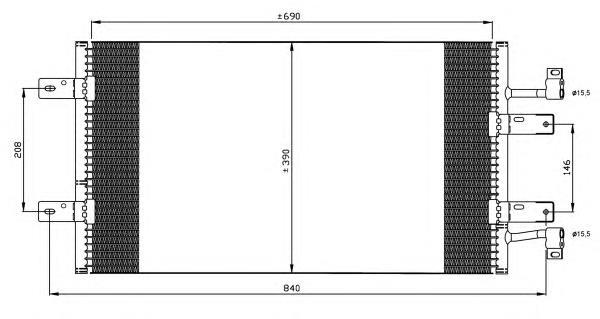 Comprar 35900 NRF Condensador de aire acondicionado