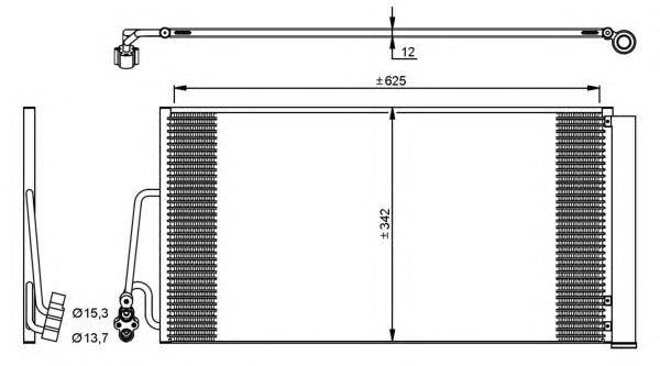 Aire acondicionado capacitor NRF 35898 precio, desde 79,85 EUR