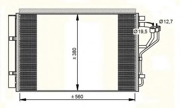 Condensador NRF 35996