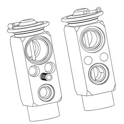 Válvula de expansión, aire acondicionado 38403 NRF