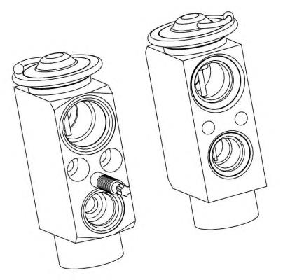 38404 NRF válvula de expansión, aire acondicionado