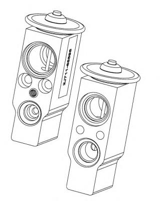 Válvula de expansión, aire acondicionado 38375 NRF