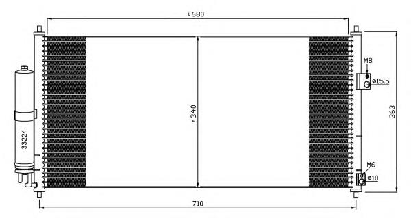Aire acondicionado capacitor NRF 35565 precio, desde 85,02 EUR