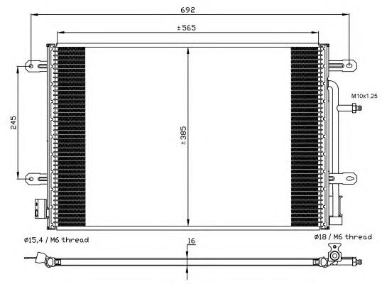 Aire acondicionado capacitor NRF 35560 precio, desde 77,22 EUR