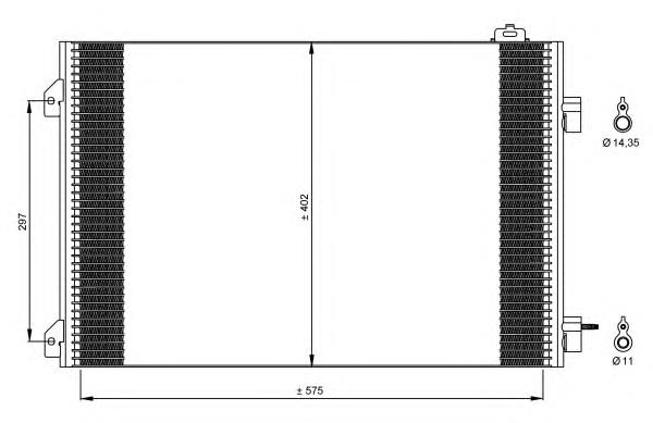 Condensador NRF 35545