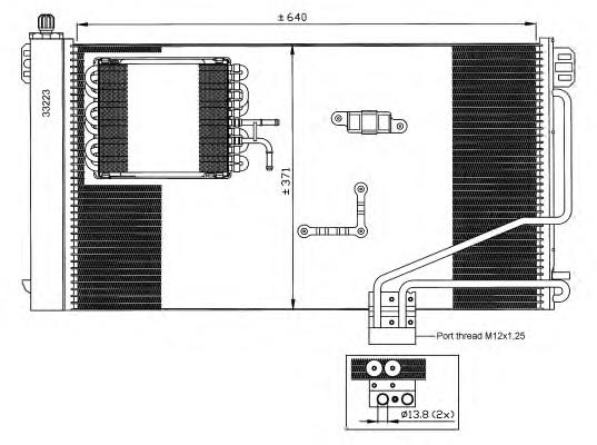 Comprar 35536 NRF Condensador de aire acondicionado