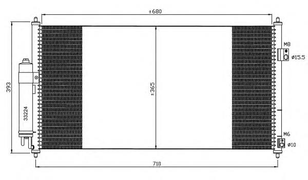 Aire acondicionado capacitor NRF 35550 precio, desde 83,46 EUR