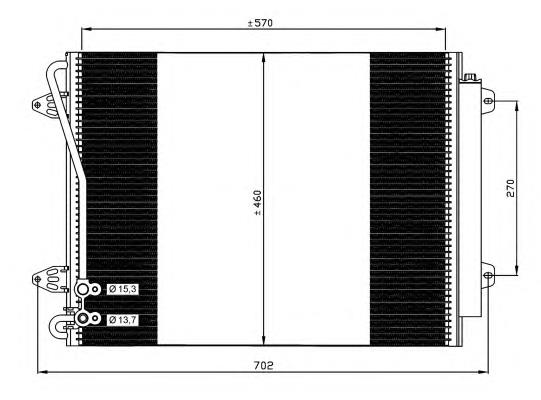 Comprar 35613 NRF Condensador de aire acondicionado
