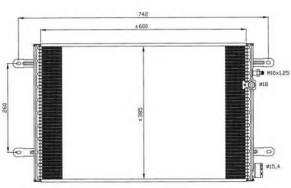 Comprar 35605 NRF Condensador de aire acondicionado
