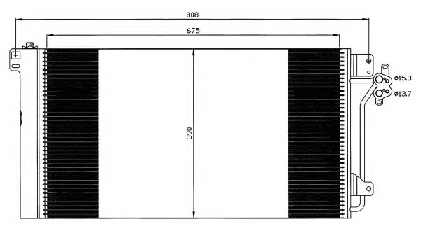 Comprar 35622 NRF Condensador de aire acondicionado