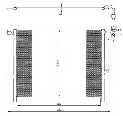 Condensador NRF 35589
