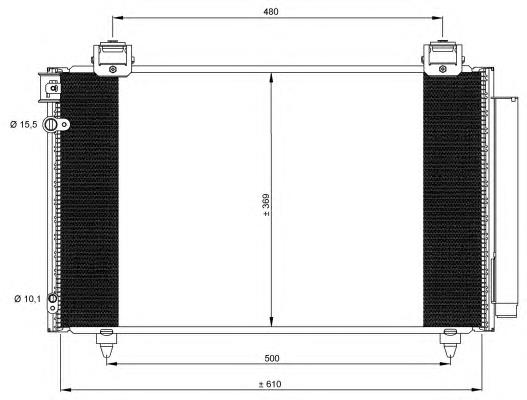 Comprar 35592 NRF Condensador de aire acondicionado
