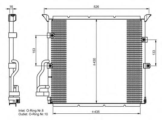 Aire acondicionado capacitor NRF 35586 precio, desde 58,88 EUR
