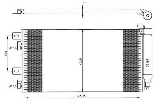 Comprar 35481 NRF Condensador de aire acondicionado