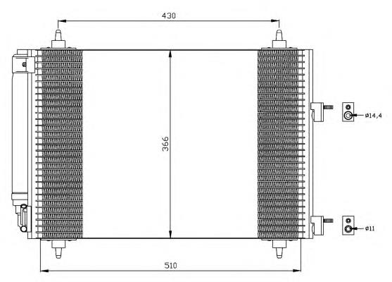 Aire acondicionado capacitor NRF 35445 precio, desde 82,14 EUR