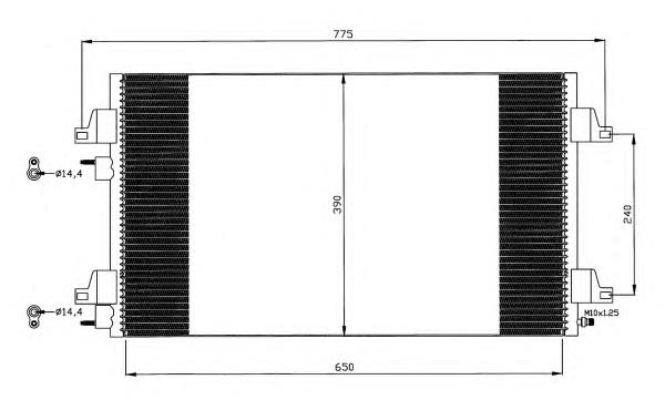 Aire acondicionado capacitor NRF 35447 precio, desde 73,49 EUR