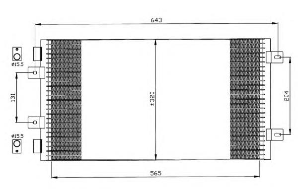 Condensador NRF 35442