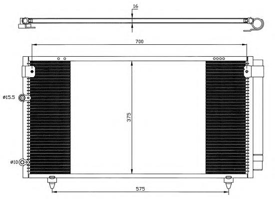 Condensador NRF 35518