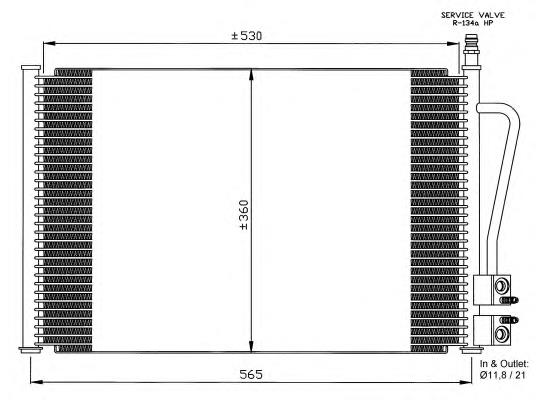 Aire acondicionado capacitor NRF 35524 precio, desde 62,25 EUR