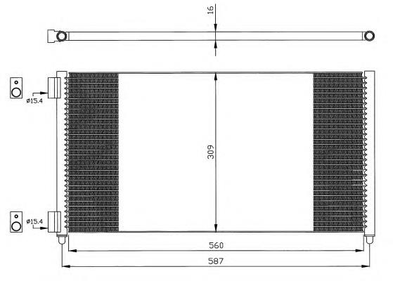 Comprar 35496 NRF Condensador de aire acondicionado