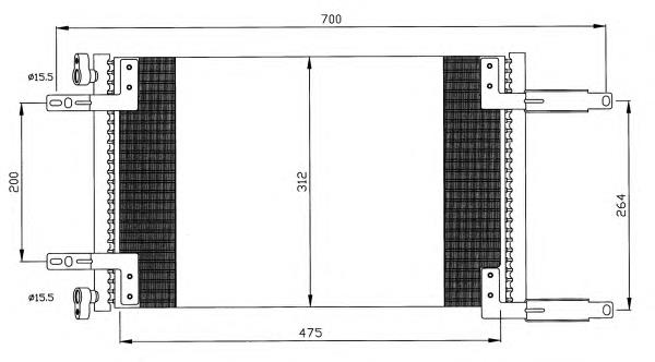 Aire acondicionado capacitor NRF 35493 precio, desde 61,45 EUR