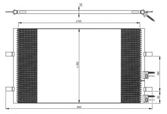 Aire acondicionado capacitor NRF 35846 precio, desde 65,34 EUR