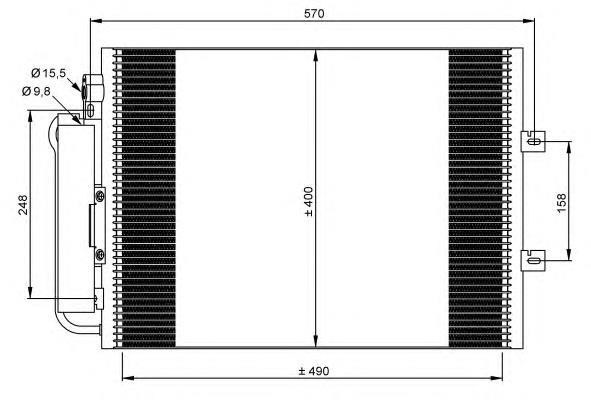 Comprar 35879 NRF Condensador de aire acondicionado
