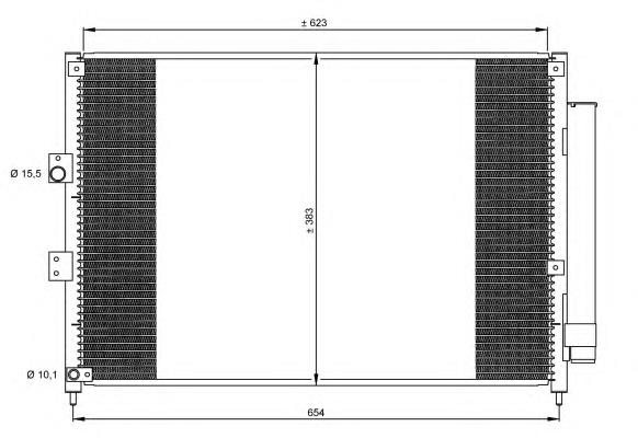 Condensador NRF 35865