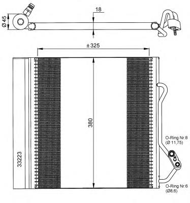 Comprar 35720 NRF Condensador de aire acondicionado