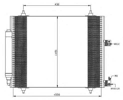 Condensador NRF 35669