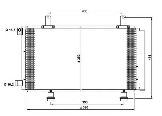 Comprar 35782 NRF Condensador de aire acondicionado