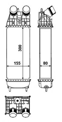 Radiador de aire de admisión NRF 30460 precio, desde 107,29 EUR