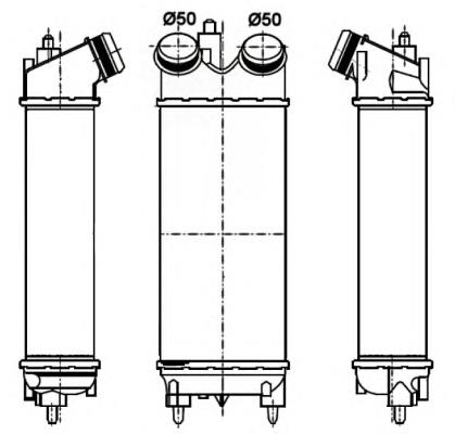 Radiador de aire de admisión Dasis 097019N precio, desde 78,59 EUR