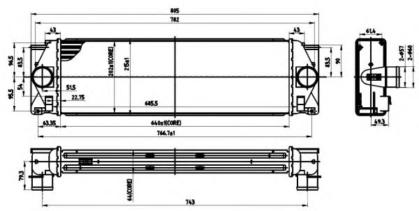 Comprar 30310 NRF Turbo intercooler