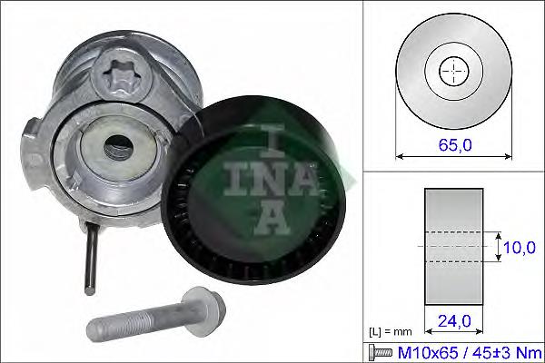 Tensor de correa poli V 534035310 INA