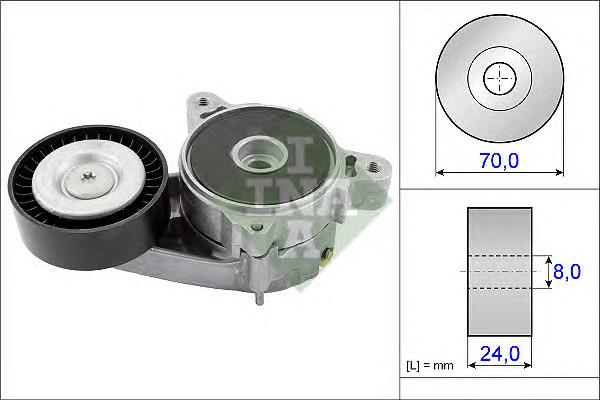 Comprar 534036110 INA Tensor de correa poli V 