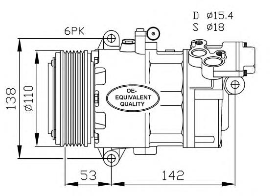 Compresor ac NRF 32184 precio, desde 278,53 EUR
