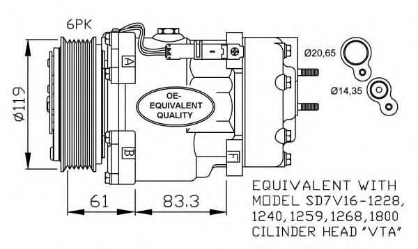 Compresor ac NRF 32198 precio, desde 218,14 EUR